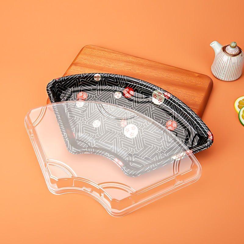 Fan-Shaped Sushi Box