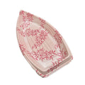 Pink Boat-Shaped Sushi Plate